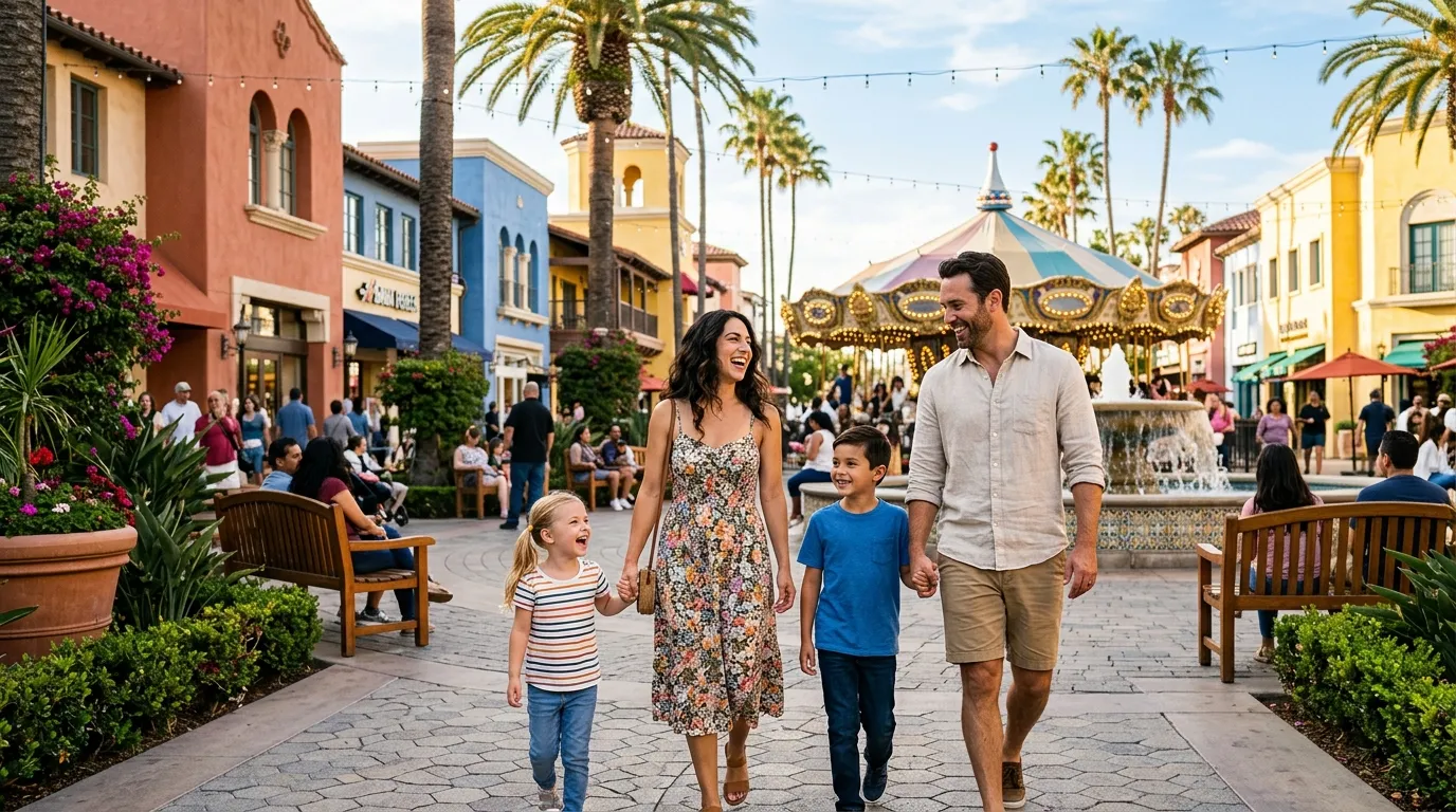Family exploring things to do in Buena Park